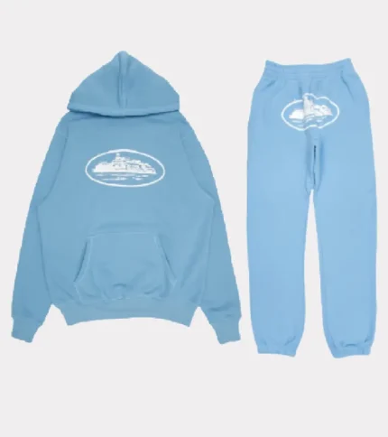 Corteiz Alcatraz Tracksuit Baby Blue