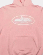 Corteiz Alcatraz Hoodie Baby Pink