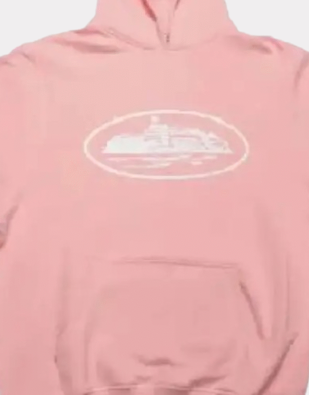 Corteiz Alcatraz Hoodie Baby Pink