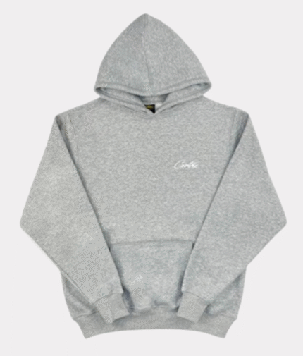 Corteiz HMP Embroidered Hoodie Grey