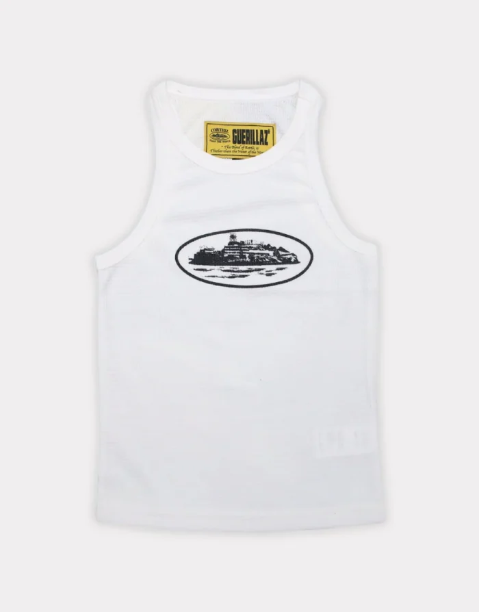 Corteiz Alcatraz Tank Top (Women’s) White Fast & Free Shipping