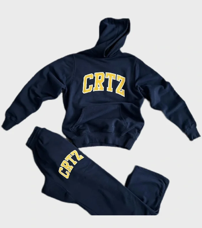 Corteiz Black Shain Tracksuit Fast & Free Shipping