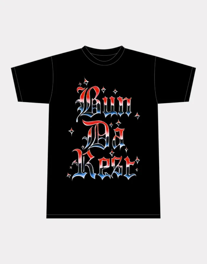 Corteiz Bun Da Rest Royale T-shirt Black Fast & Free Shipping
