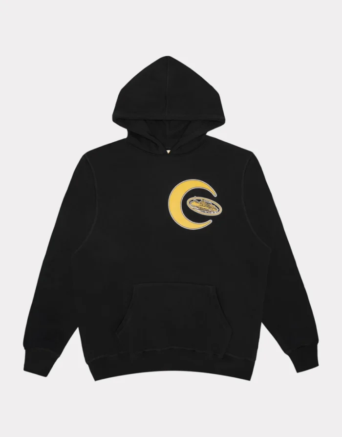 Corteiz Crescent Hoodie Black Fast & Free Shipping