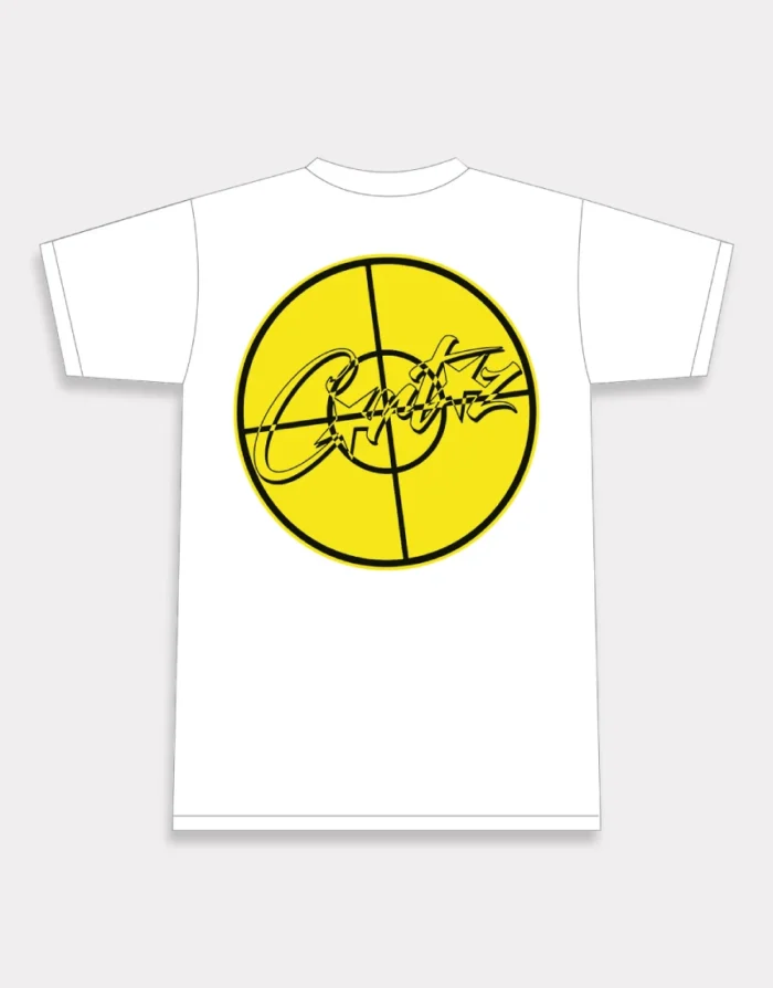 Corteiz Crosshair T-Shirt White Fast & Free Shipping