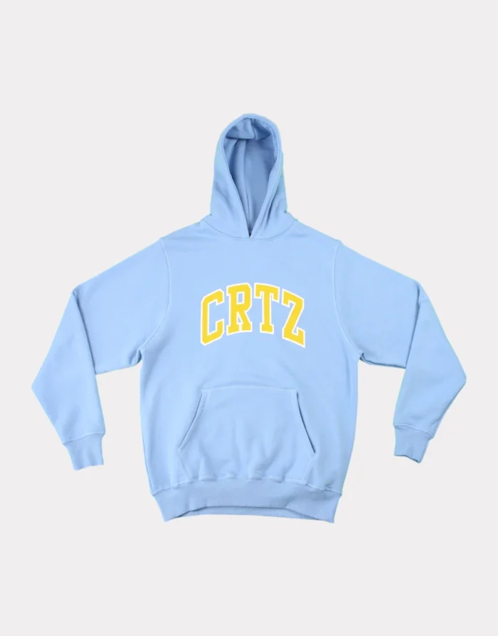 Corteiz Dropout Hoodie Baby Blue Fast & Free Shipping