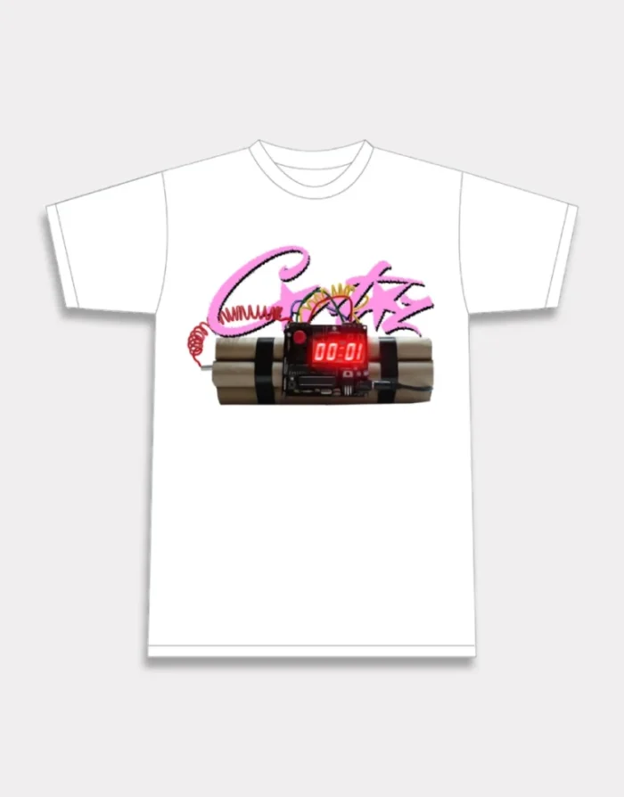 Corteiz No Time 4 Luv T-shirt White Fast & Free Shipping