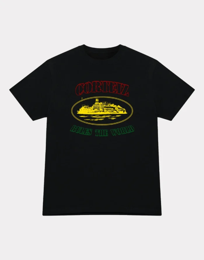 CORTEIZ OG ALCATRAZ T-SHIRT BLACK Fast & Free Shipping