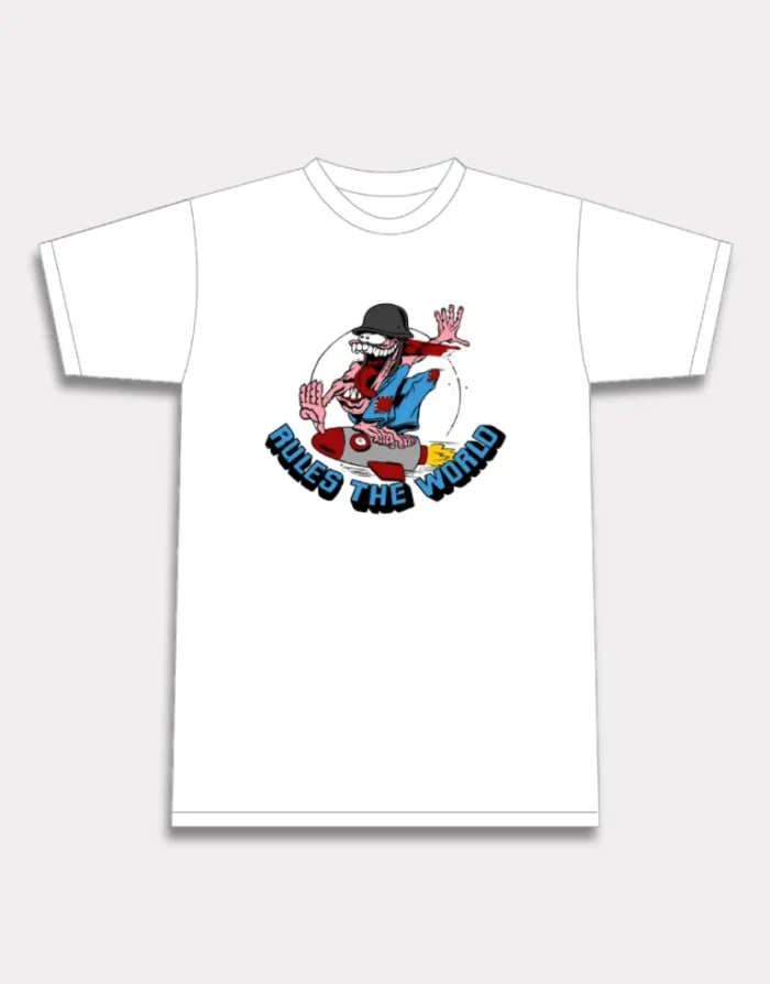 Corteiz Rocketman T-shirt White Fast & Free Shipping