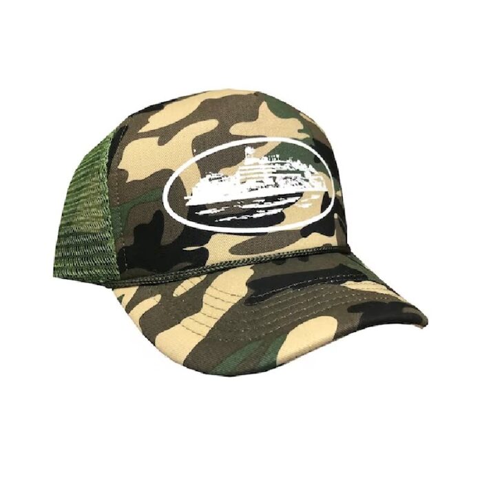 Corteiz Alcatraz Trucker Hat Camo Fast & Free Shipping