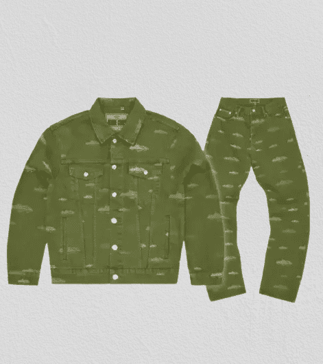 Alcatraz Corteiz Tracksuit Khaki Fast & Free Shipping