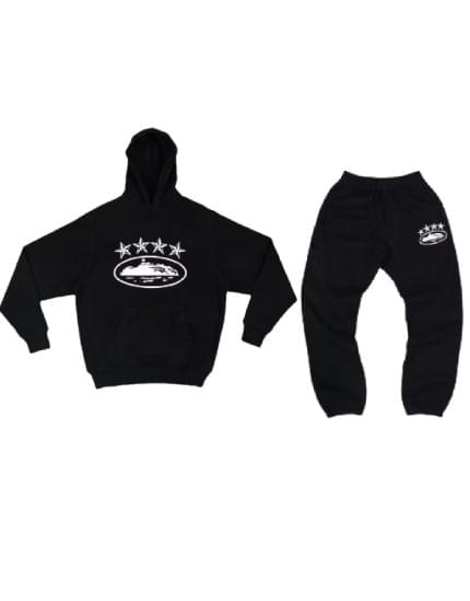 Corteiz Tracksuit Black CRTZ Clothing Fast & Free Shipping