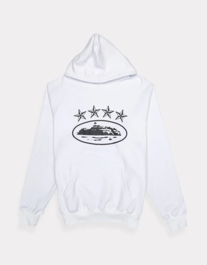 Corteiz 4Starz Alcatraz HoodieWhite .webp