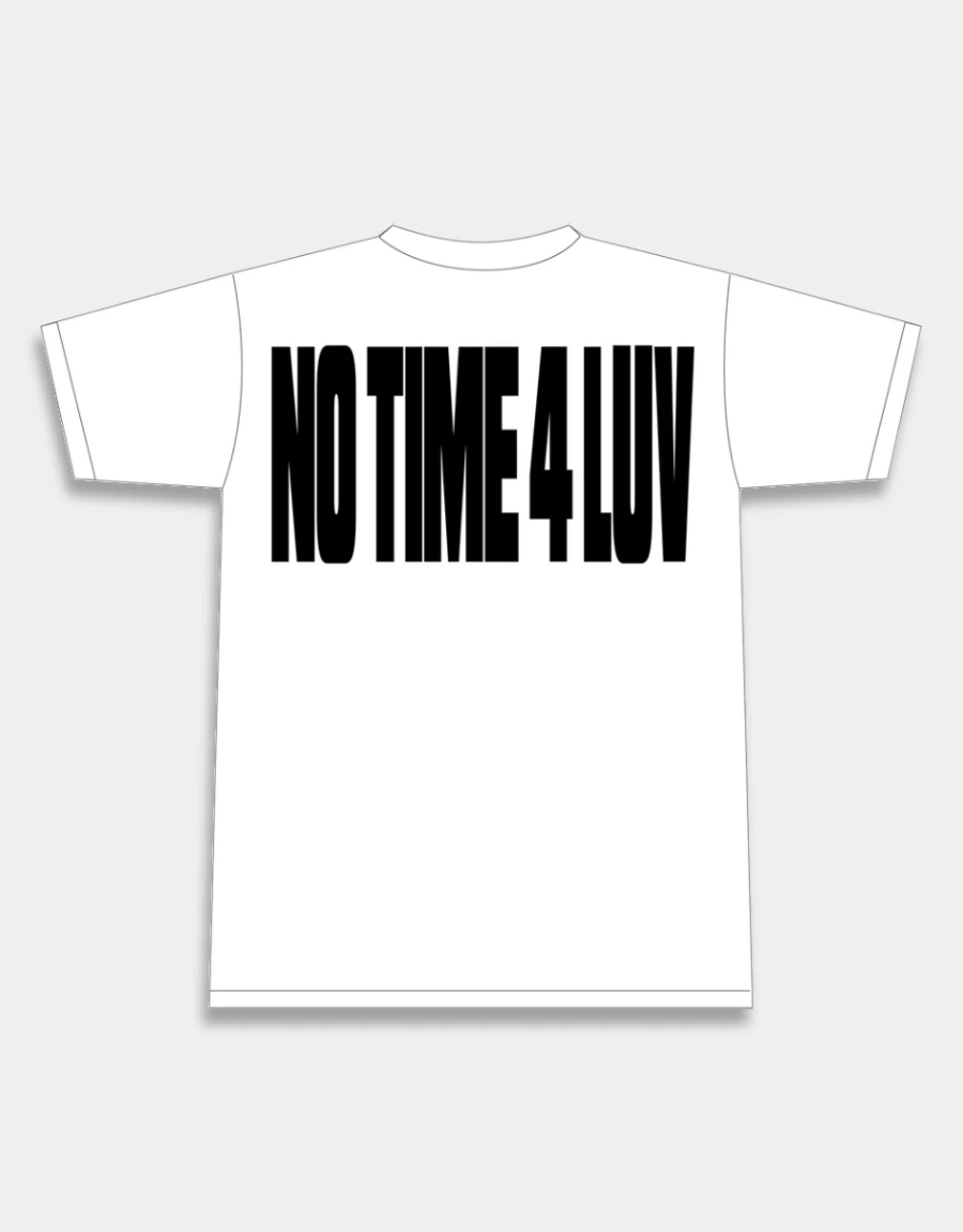 Corteiz No Time 4 Luv T shirt White.webp