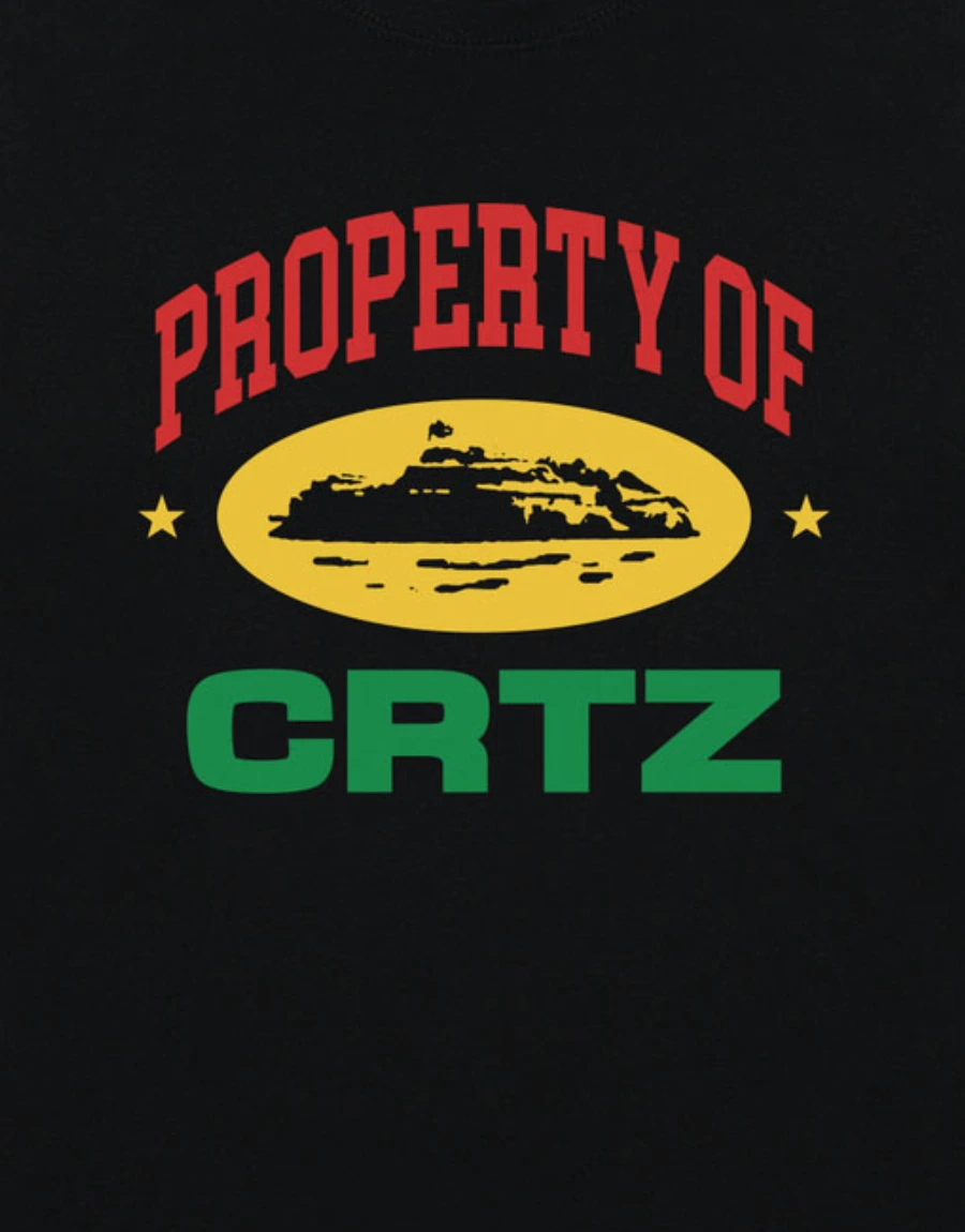 Corteiz Property Of Crtz Carni T shirt Black 2.webp