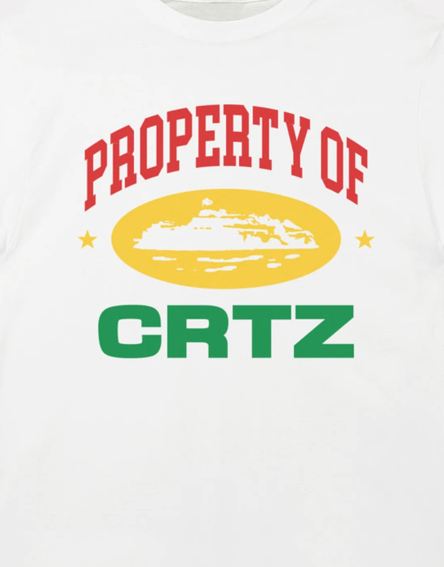 Corteiz Property Of Crtz Carni T shirt White 2.webp