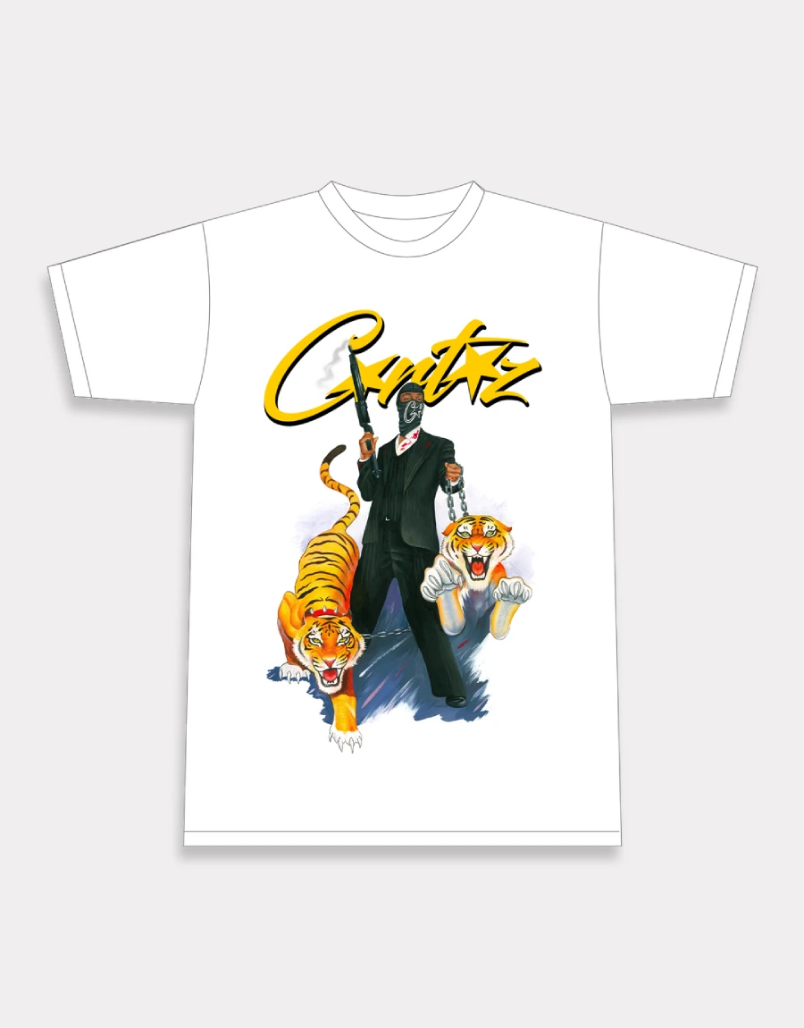 Corteiz Scareface T shirt White 2.webp