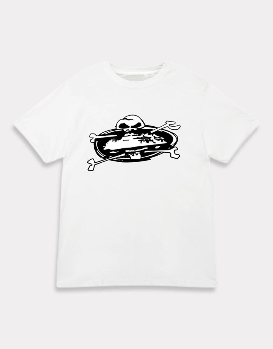 Corteiz Skull Island T shirt White 1.webp